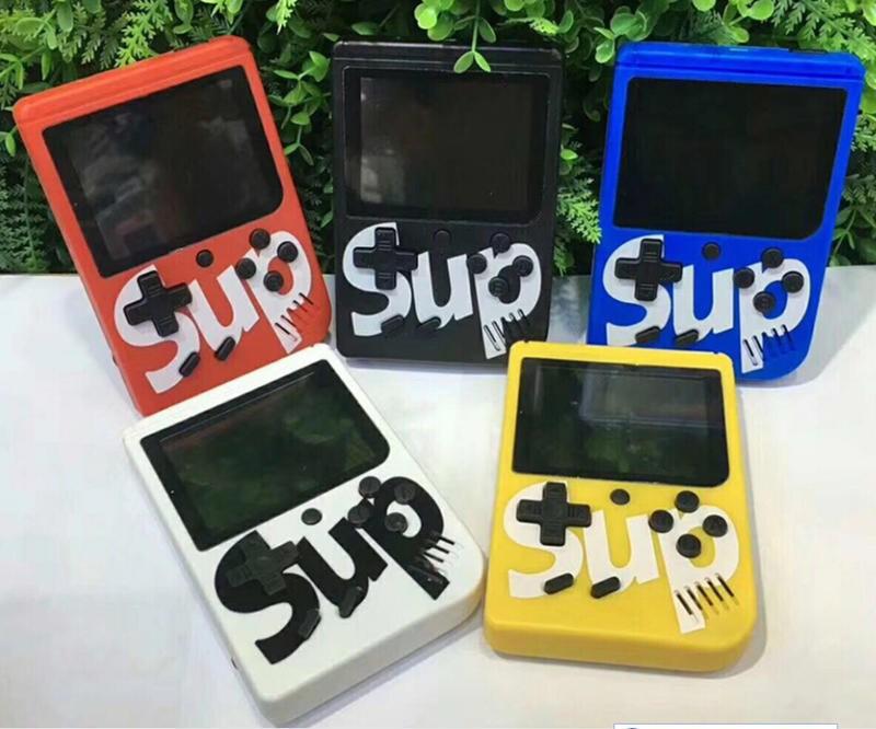 MÁY CHƠI GAME 4 NÚT CẦM TAY SUP GAME BOX 400 IN 1 PLUS