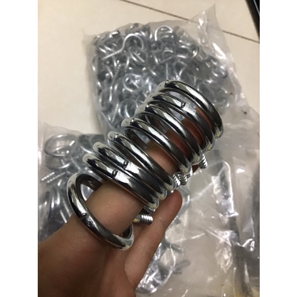Combo 10 Khoen ốc vít - đinh tròn, móc tròn đa năng