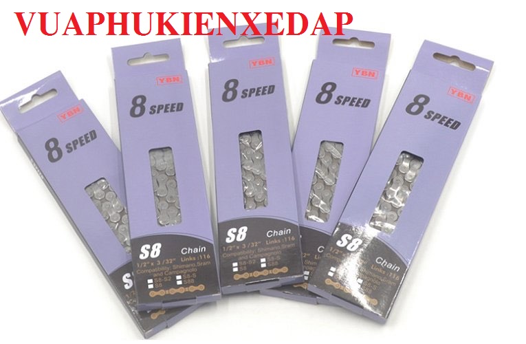 Xích sên xe đạp ybn 6,7,8 speed