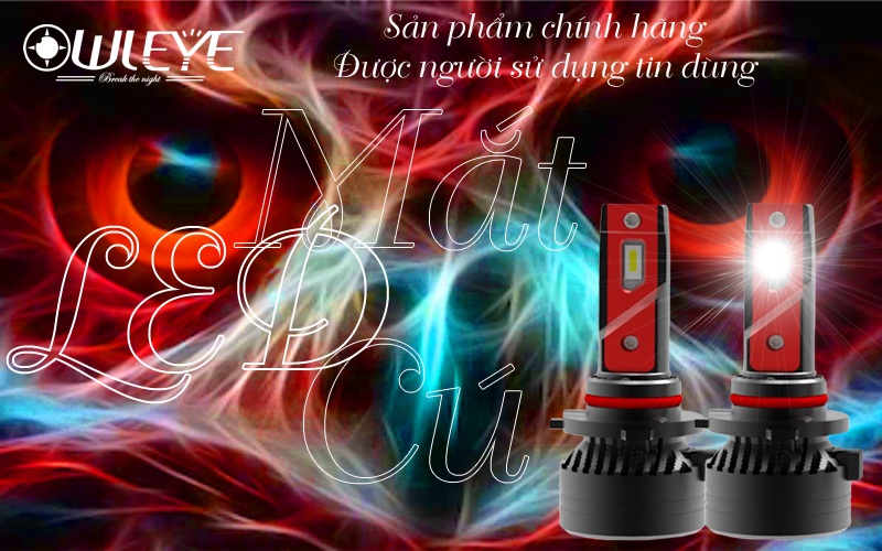 ĐÈN LED Ô TÔ OWLEYE A488 CREE GXP