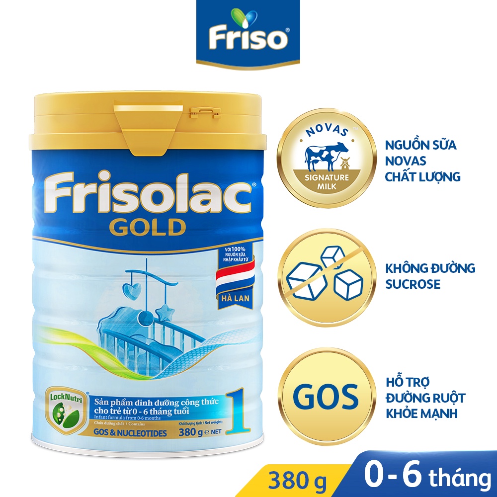 Sữa Bột Frisolac Gold số 1-2-3-4 850g [Hadala Milky Shop]
