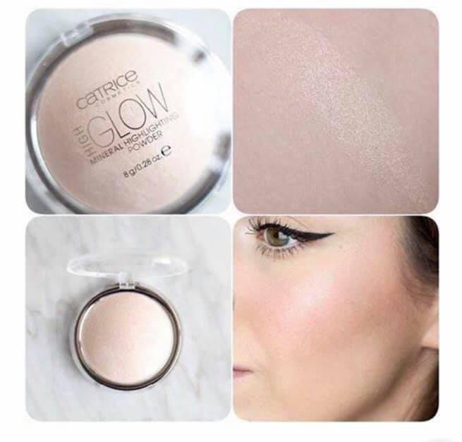 Phấn bắt sáng Catrice High Glow Mineral Highlighting Powder 8g (010 Light Infusion)