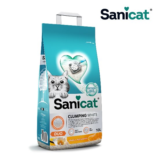 Cát Vệ Sinh Mèo Sanicat Bentonite Đất Sét