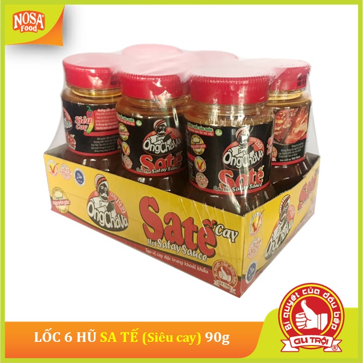 SA TẾ SIÊU CAY ÔNG CHÀ VÀ HỦ 90GR