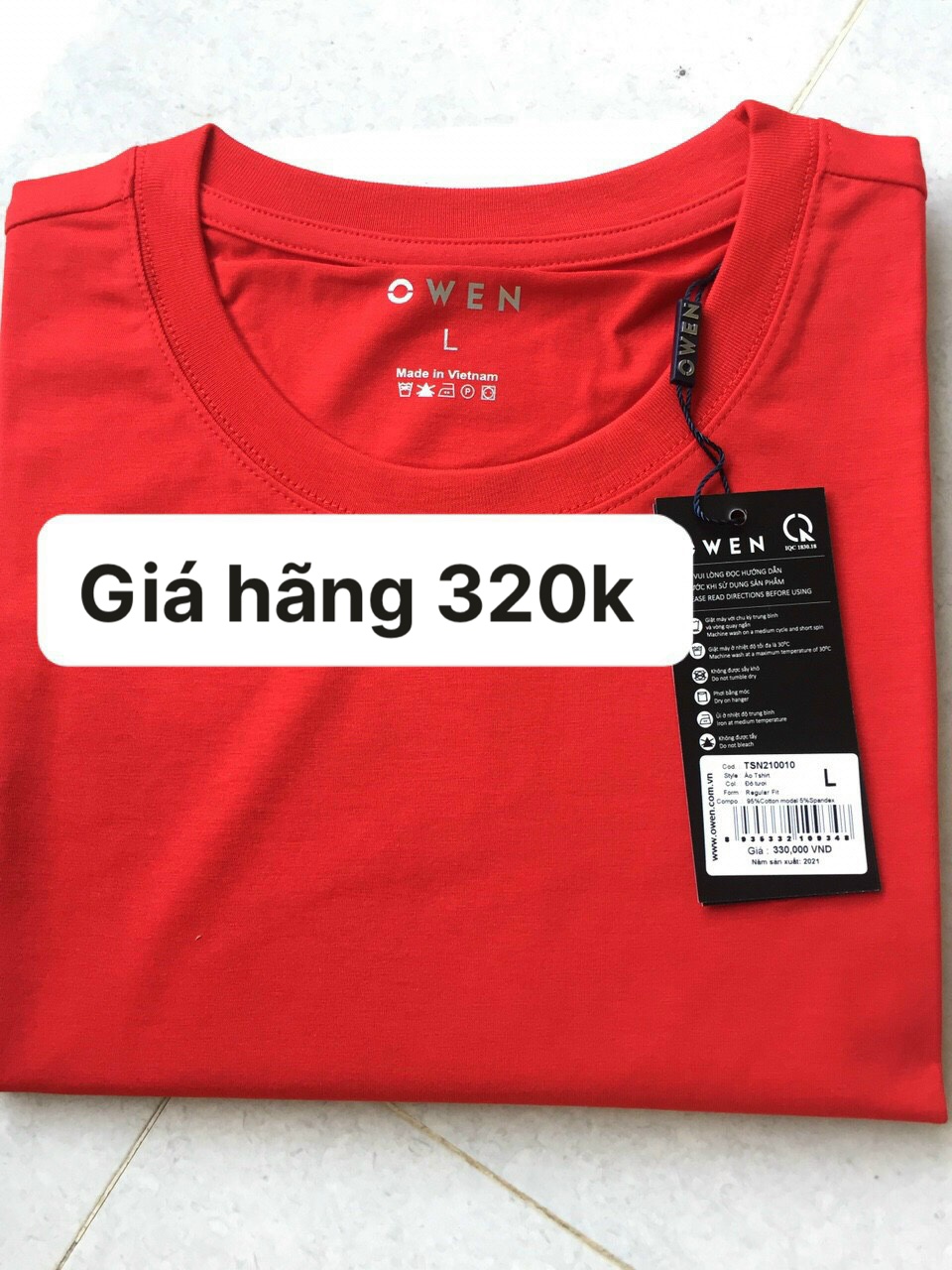 Áo thun owen giá hãng 249k-260k-320k sale đồng giá 160k