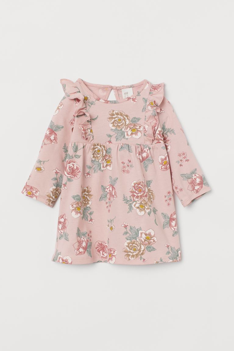 Váy cánh tiên dài tay bé gái H&M auth