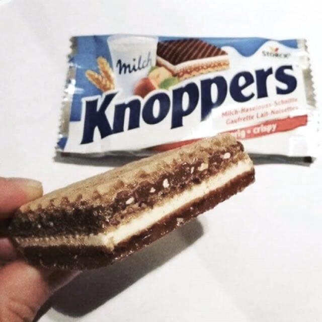 BÁNH XỐP SOCOLA KNOPPERS MINIS 200G