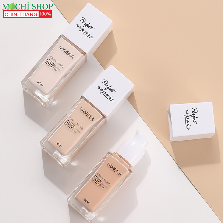 Kem Nền Che Khuyết Điểm Trang Điểm BB Cream Mỏng Mịn Tự Nhiên Kiềm Dầu Chống Nắng Nội Địa Trung Chính Hãng KNBB02 - MOCHI SHOP