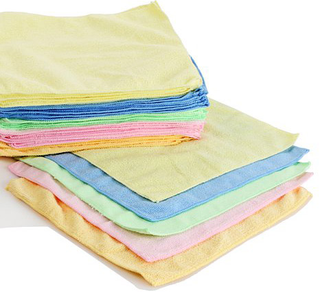 COMBO 10 KHĂN TRẮNG/MÀU KÍCH THƯỚC 28CM X 28CM