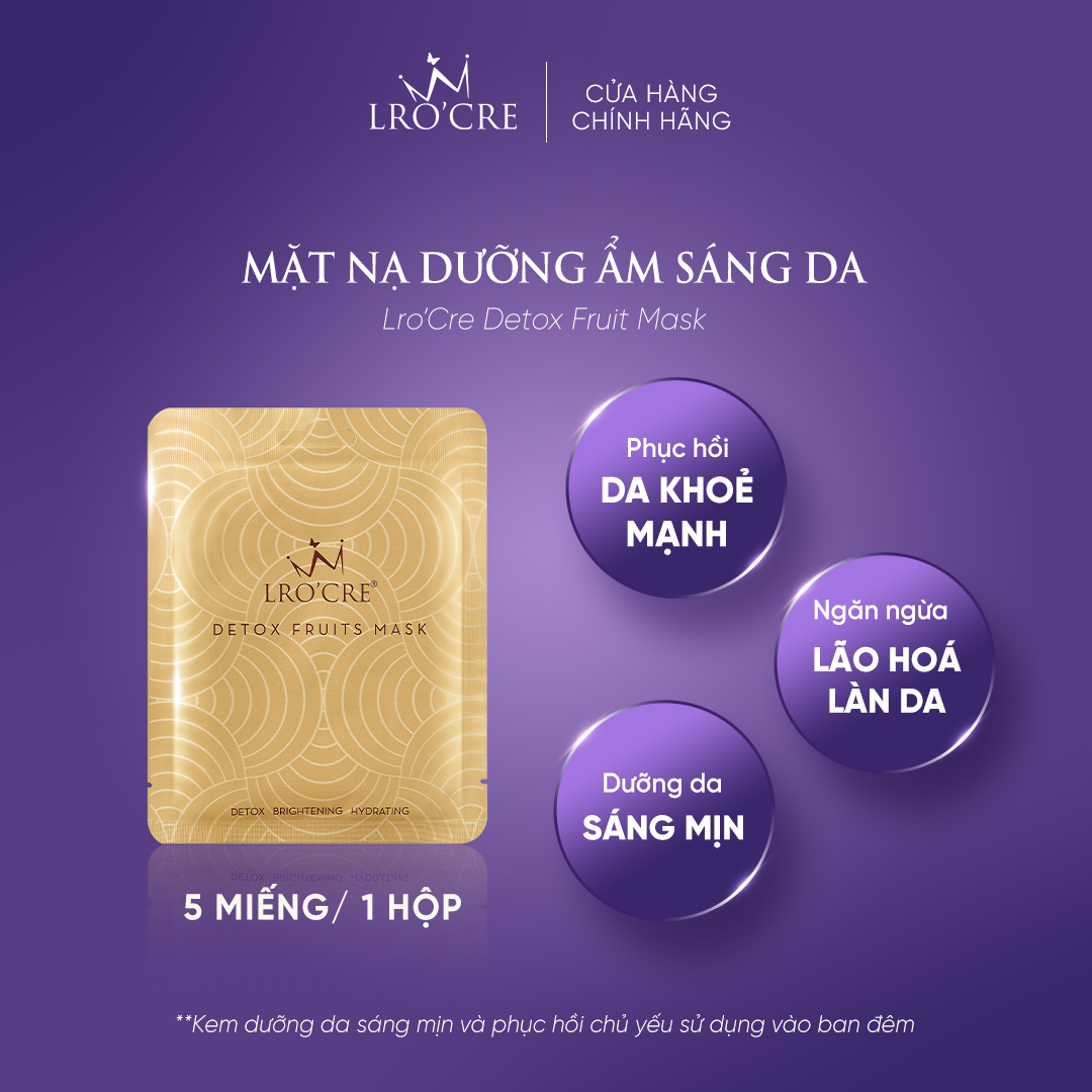 Mặt nạ cấp ẩm trắng da Mask Detox Fruit/ 115g