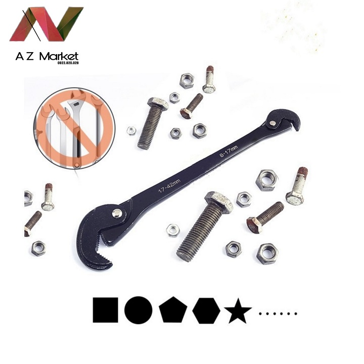 Kapusi-mỏ lếch,cờ lê đa năng 8-42mm