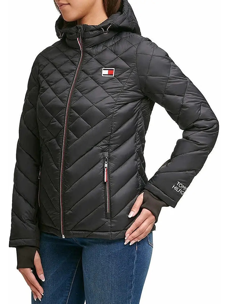 [SĂN SALE] Áo Khoác Phao Tommy Nữ Chính Hãng