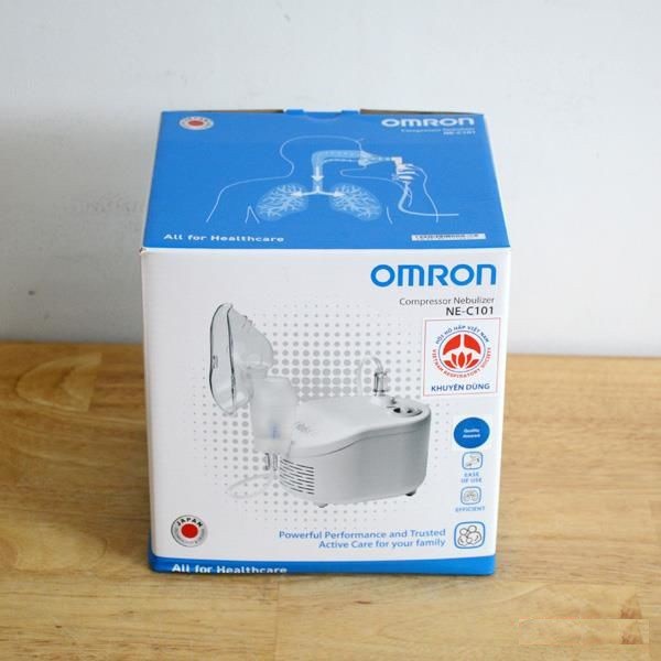 [CHÍNH HÃNG] Máy xông khí dung Omron NE-C101 (NEC101) (bảo hành 2 năm)