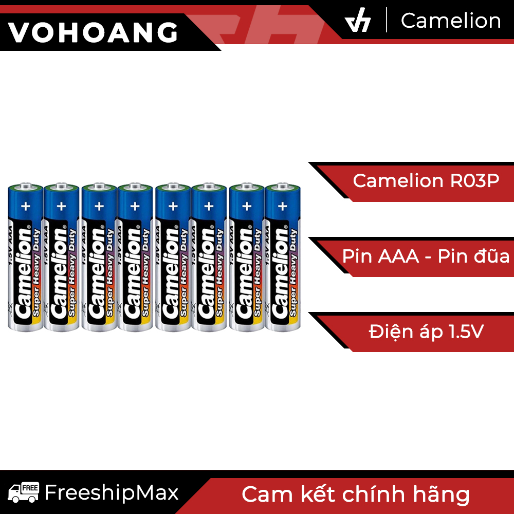 8 pin AAA Camelion R03P