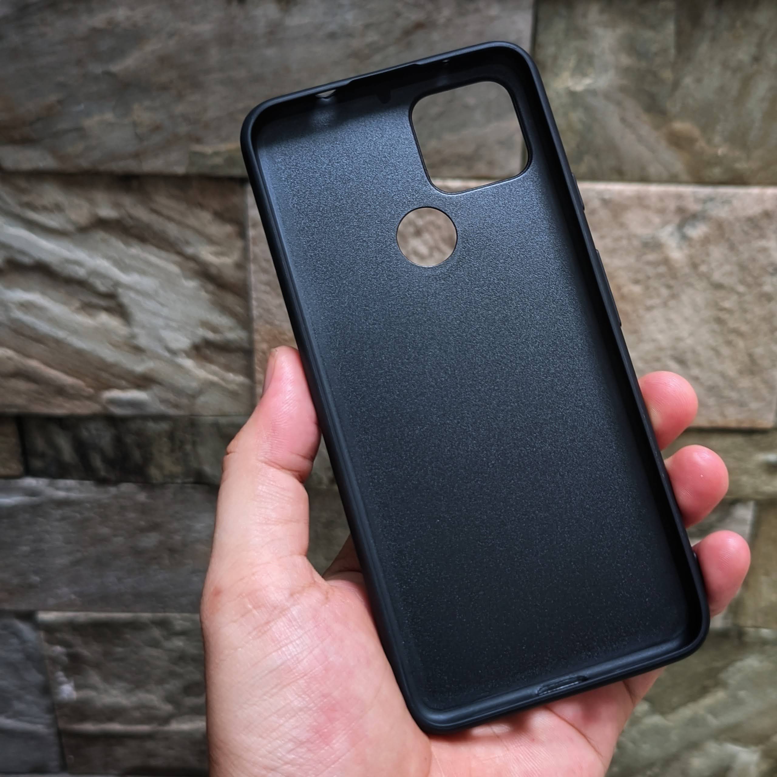 [HCM]Ốp Lưng Google Pixel 4a 5G Vân Vải Jean 1 Màu