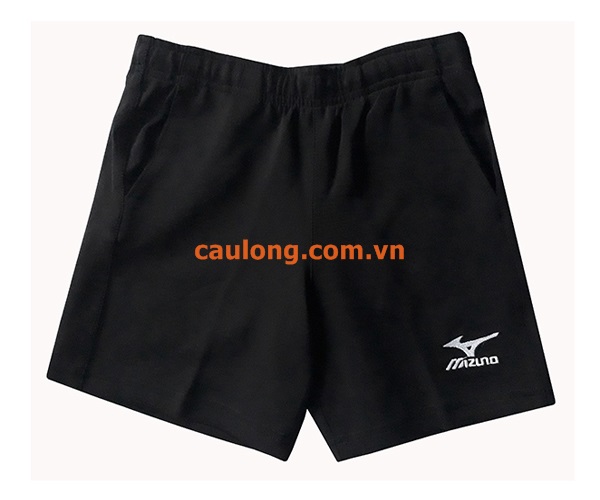 Quần Short Cầu Lông Nữ Mizuno Đen Trơn
