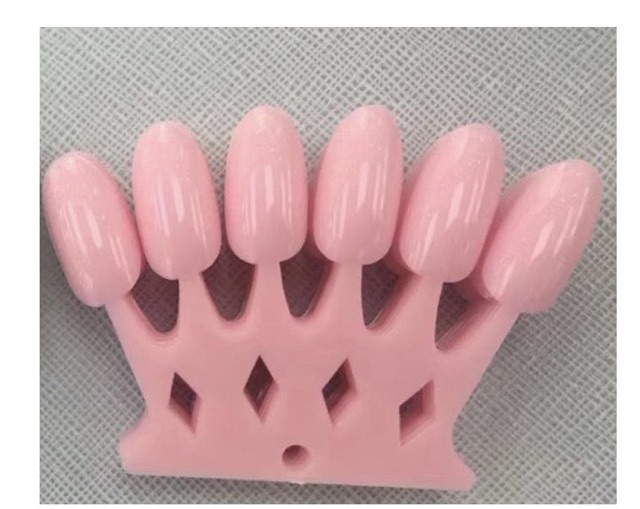 Móng vương miện làm bảng màu Sơn gel
