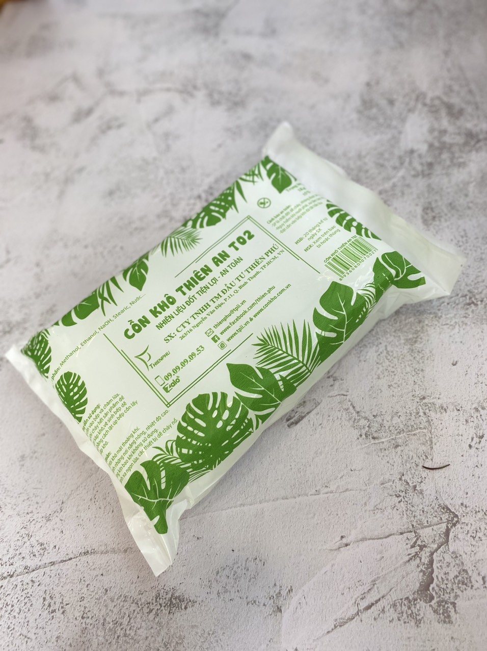 Cồn khô thiên an loại 2 - msp : t02