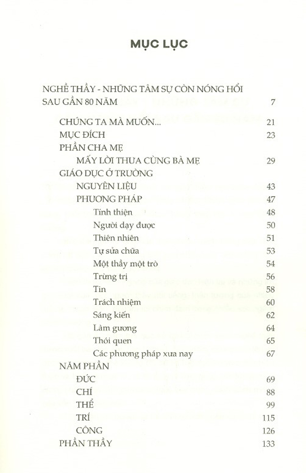 " Nghề Thầy - Làm Cha Mẹ Làm Thầy"