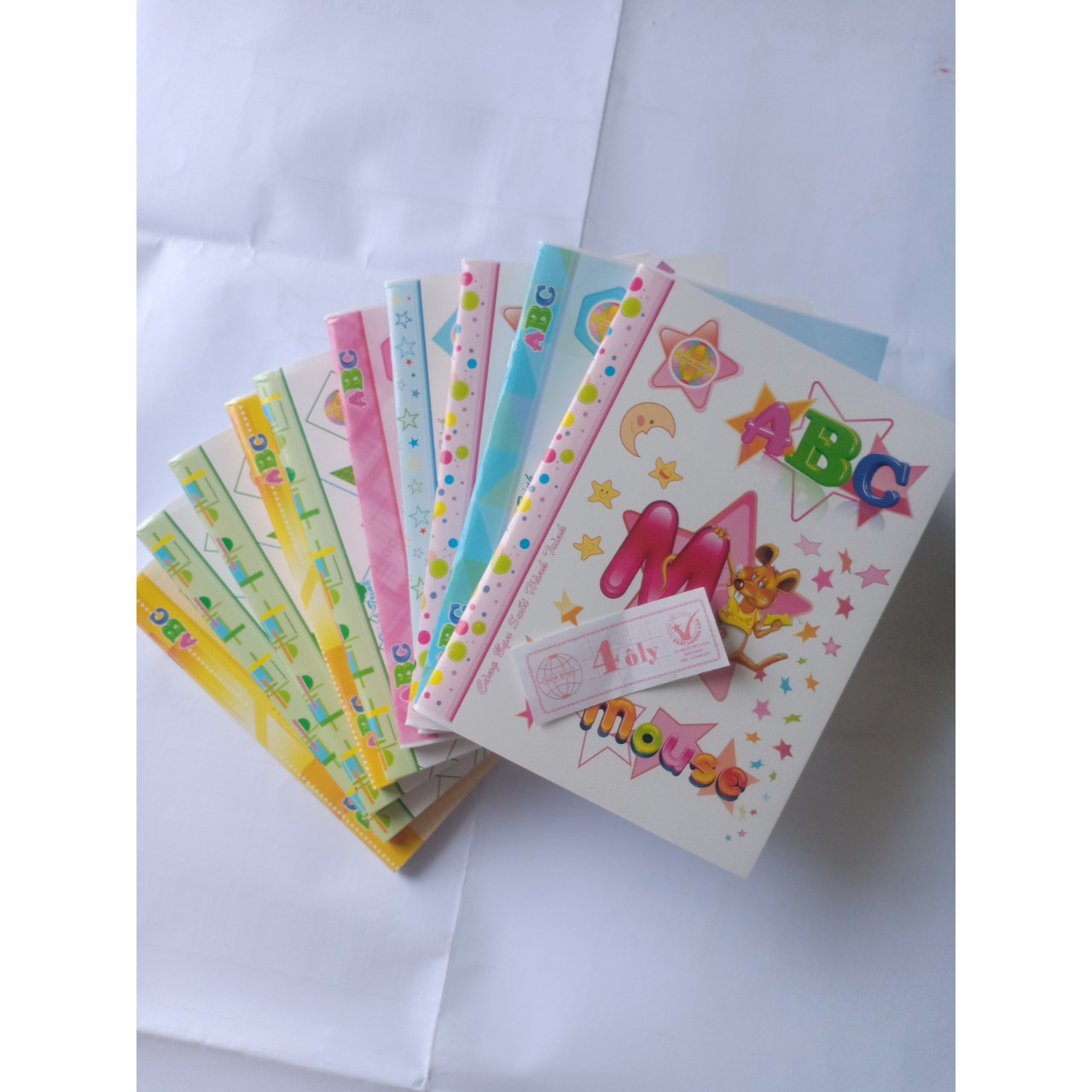 Tập Hòa Bình ABC 4 ô, 96 trang (10c/g)