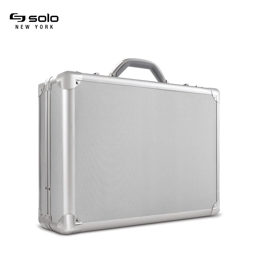 Túi hộp kim Alumium Solo Fifth Avenue 17.3 inch - Xám - AC100