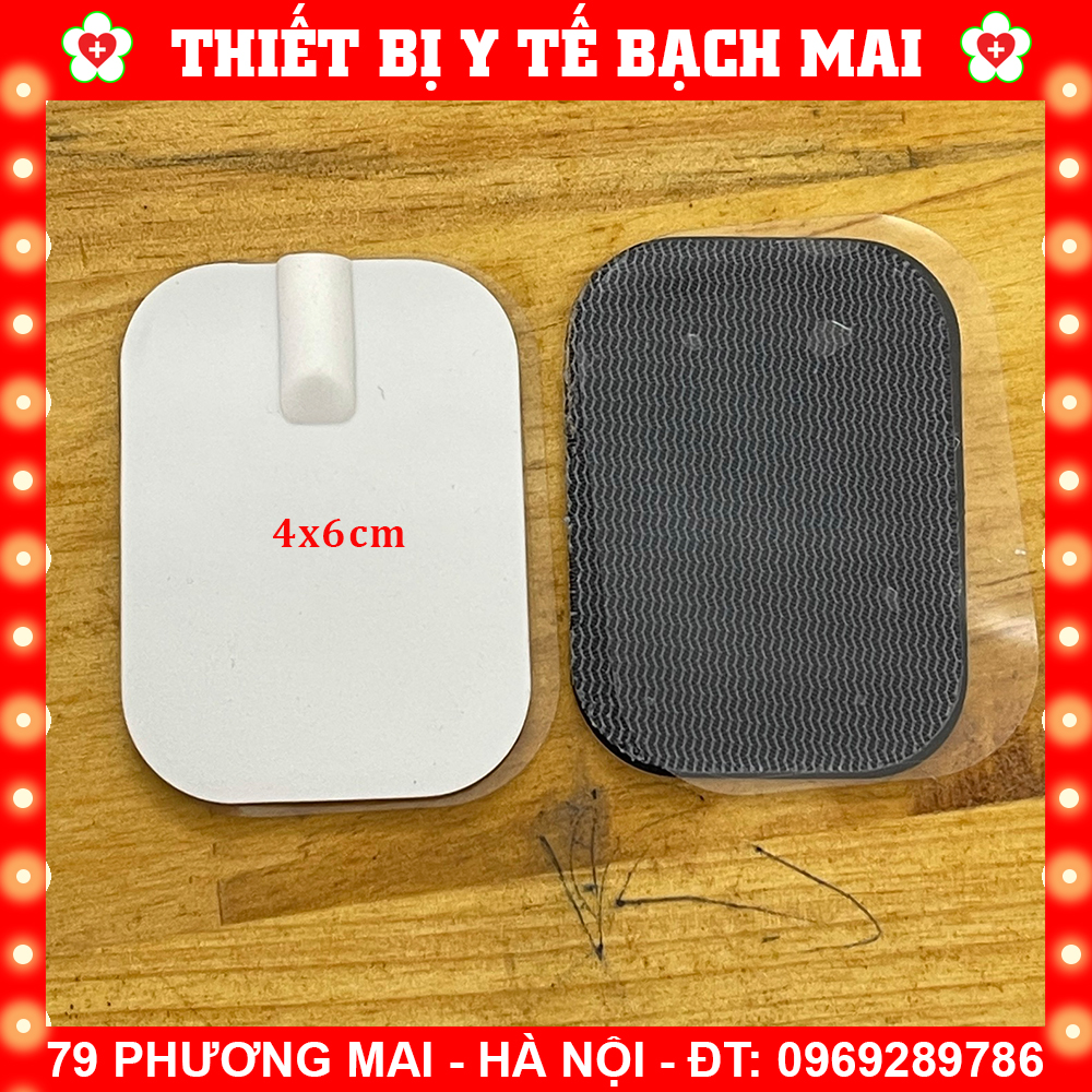 Miếng Dán Xung Điện Cho Máy Massage Trị Liệu Dr Ho [4x6cm]