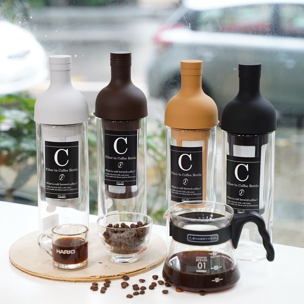 Bình Pha Cà Phê Cold Brew Hario Filter In Bottle