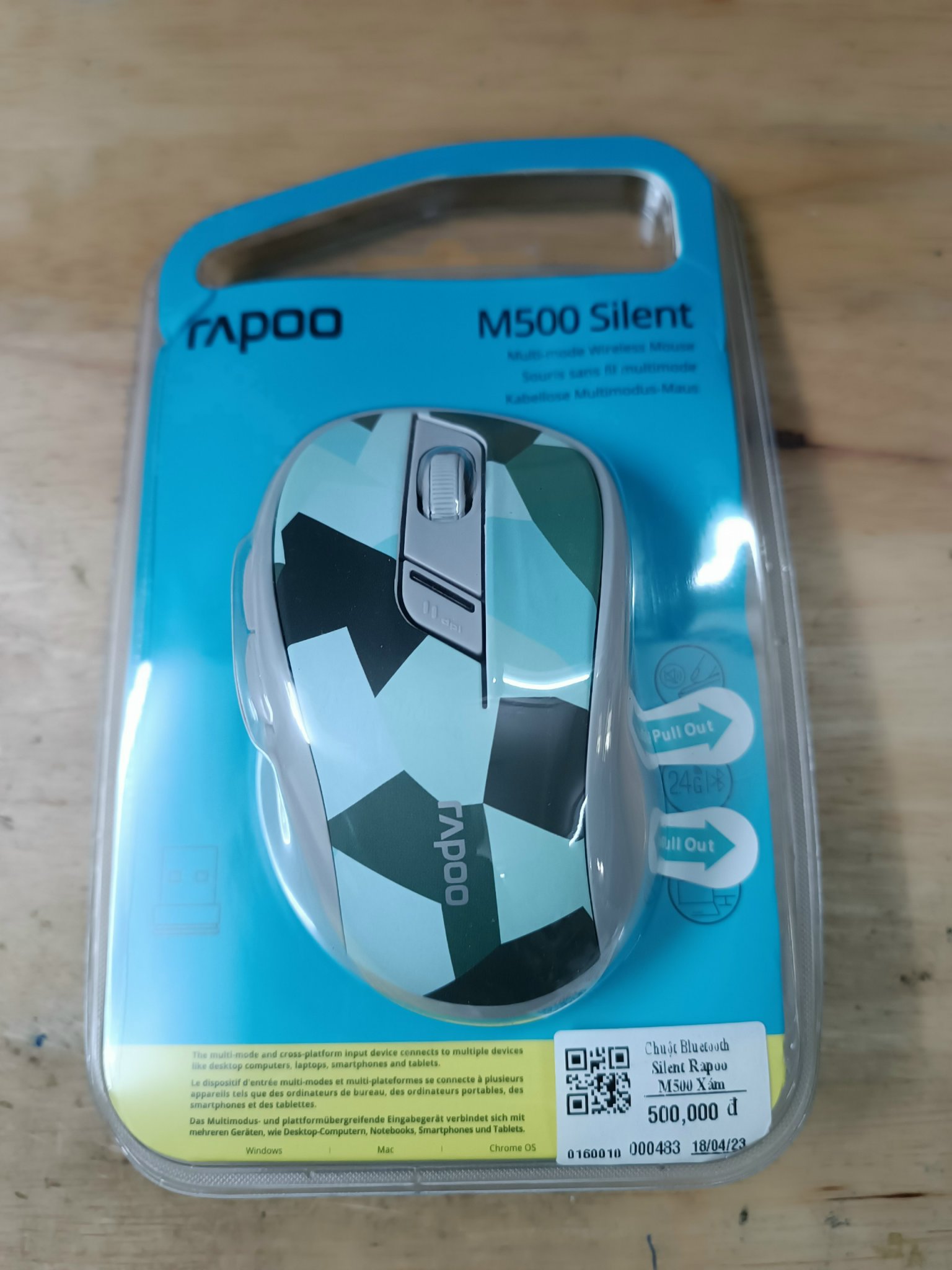 Chuột Bluetooth Silent Rapoo M500 ( Like New )