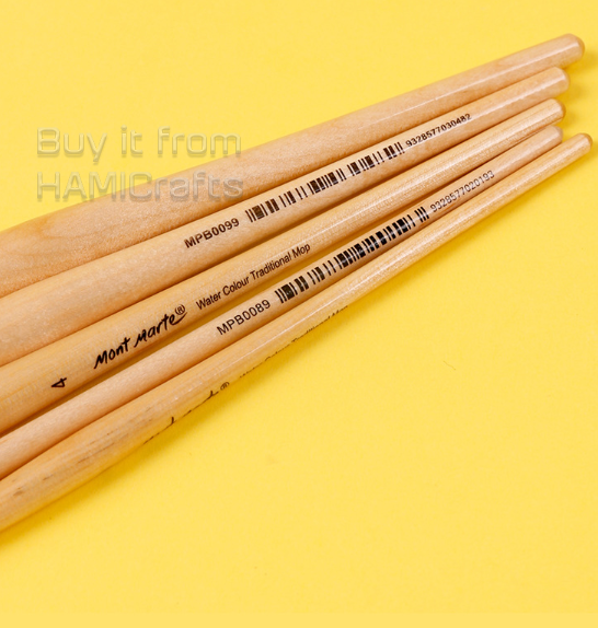 Cọ Vẽ Lông Chồn Cao Cấp MONT MARTE