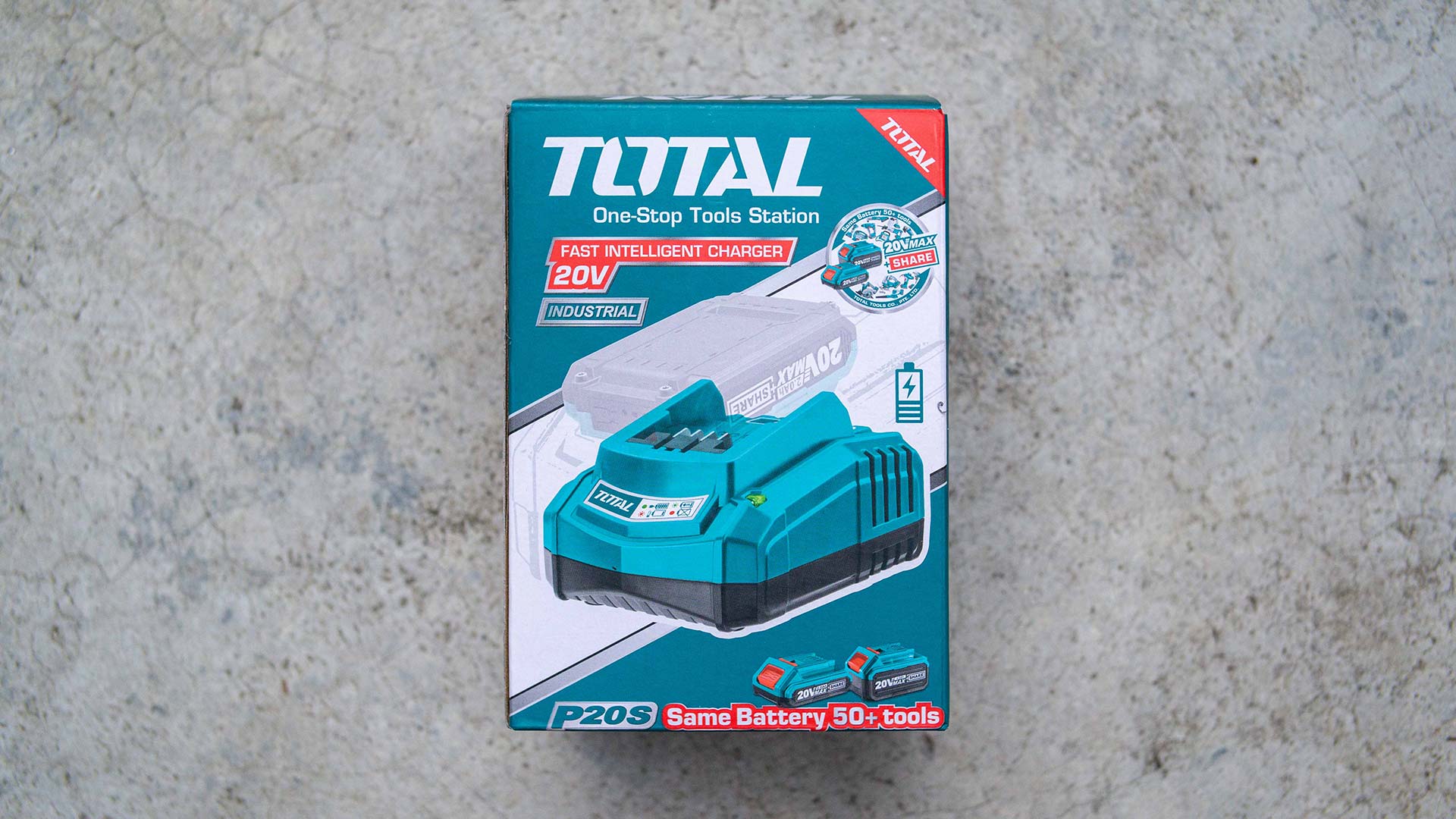 [HCM]Đế sạc pin Lithium 20V Total TFCLI2001