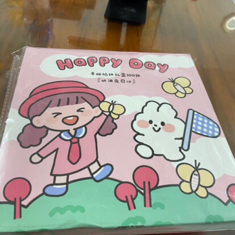 1 MIẾNG STICKER TEA TIME - OCTOBE - Happy day