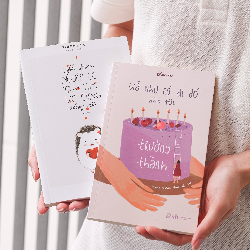 Combo sách - Gửi bạn người có trái tim nhạy cảm + Giá như có ai đó dạy tôi trưởng thành - Carobooks - Bản Quyền