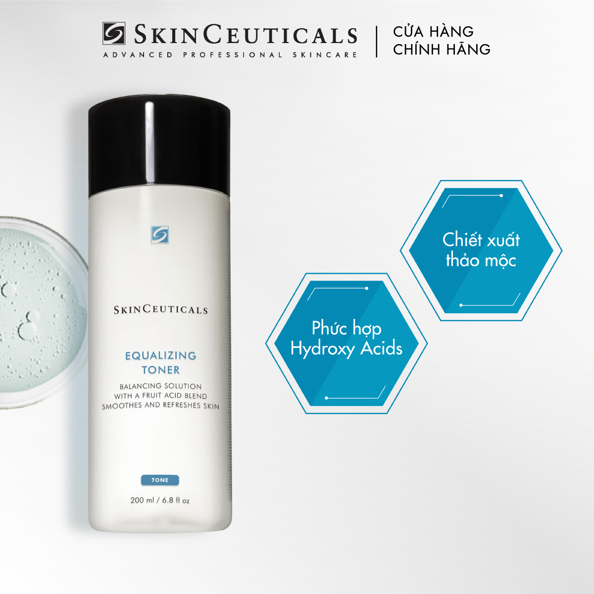 Nước cân bằng  SKINCEUTICALS EQUALIZING TONER 200ml