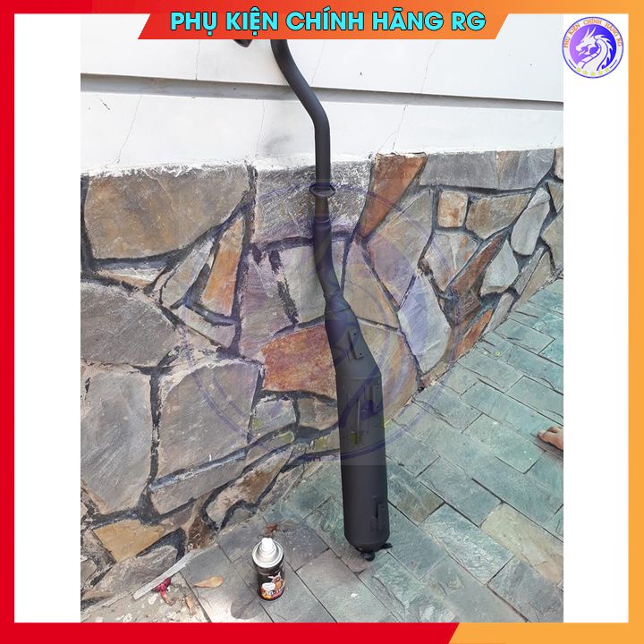 Sơn Pô Chịu nhiệt samurai h2 màu đen