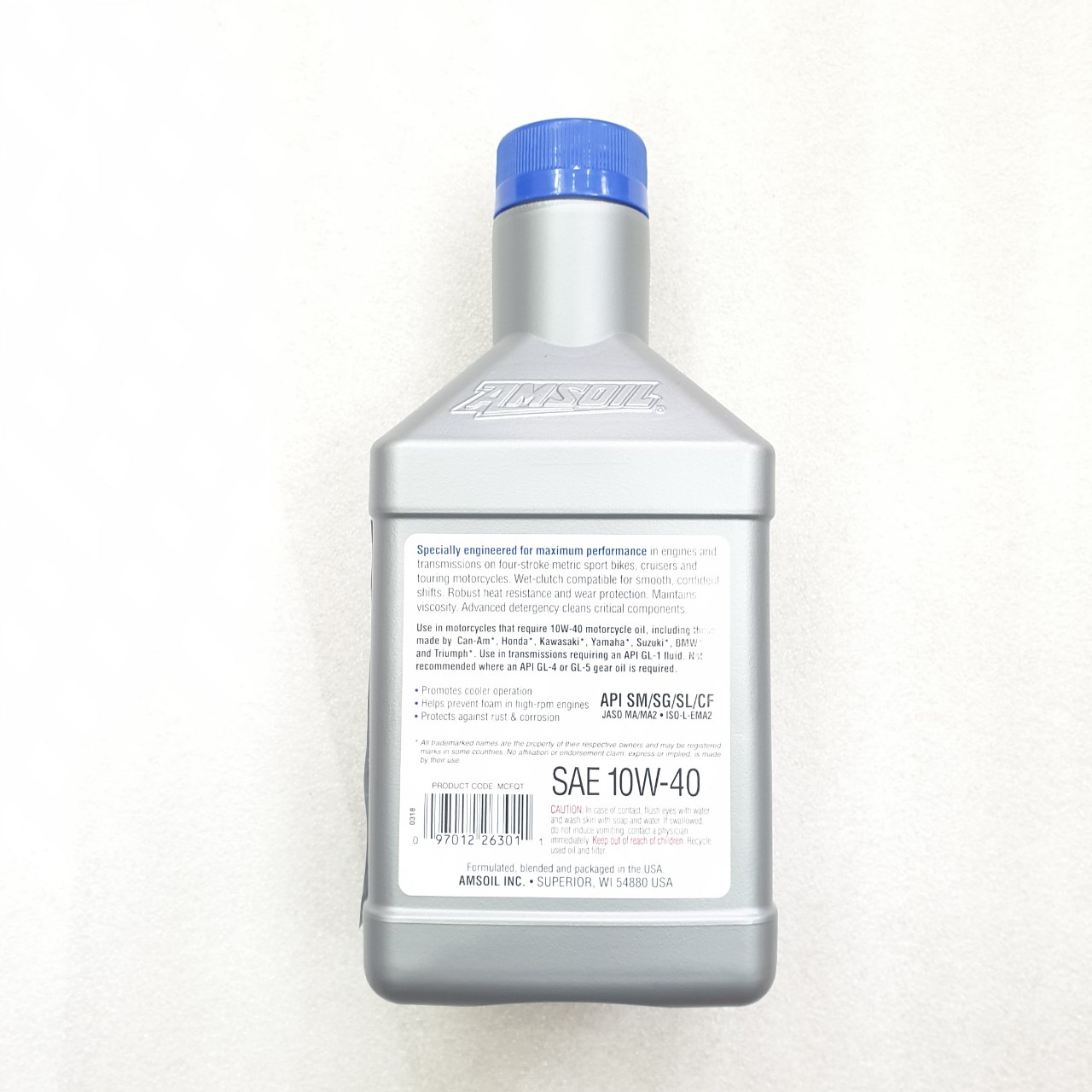 NHỚT AMSOIL 10W40 SYNTHETIC METRIC (NHỚT MỸ NHẬP KHẨU)