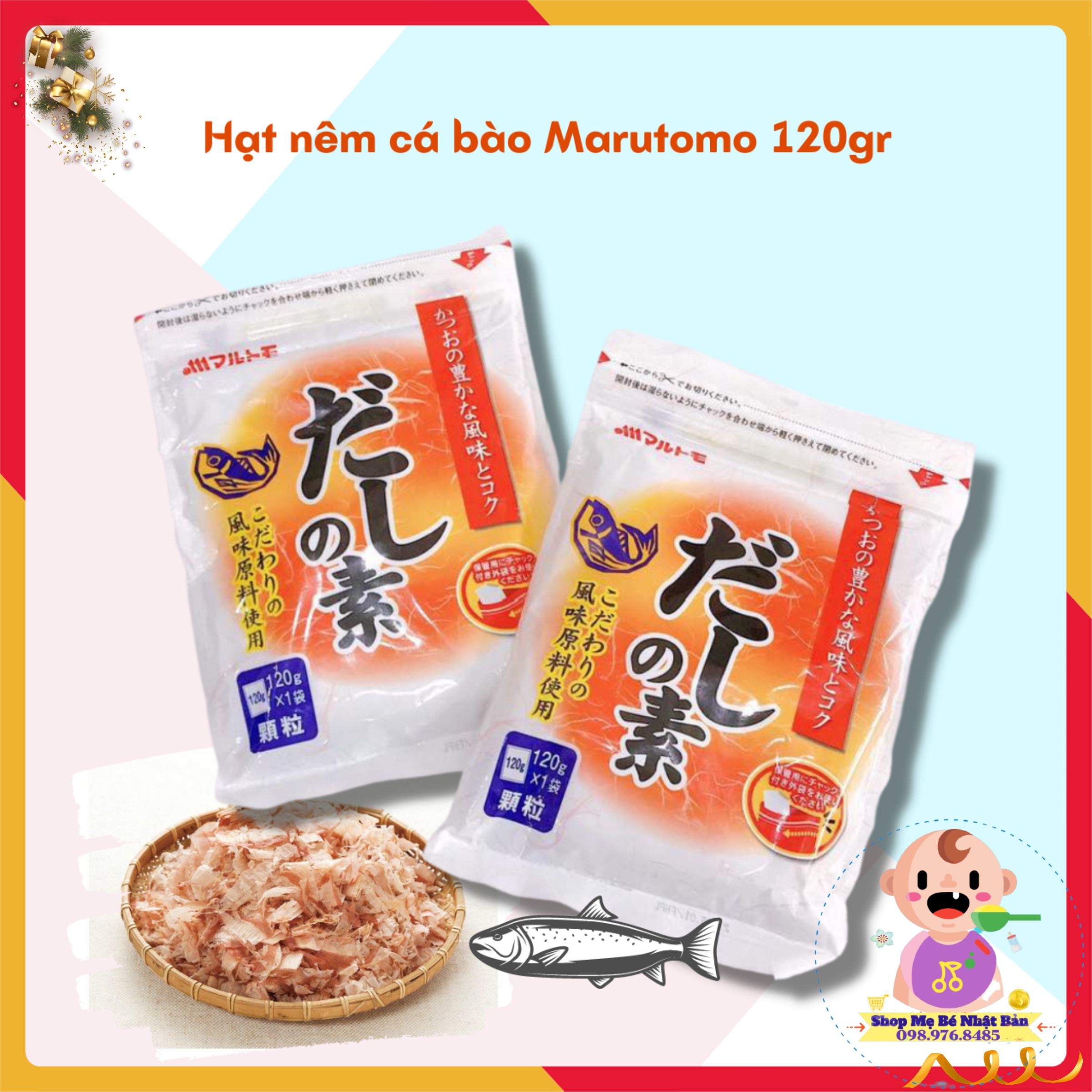 Hạt Nêm Cá Bào Marutomo 90g
