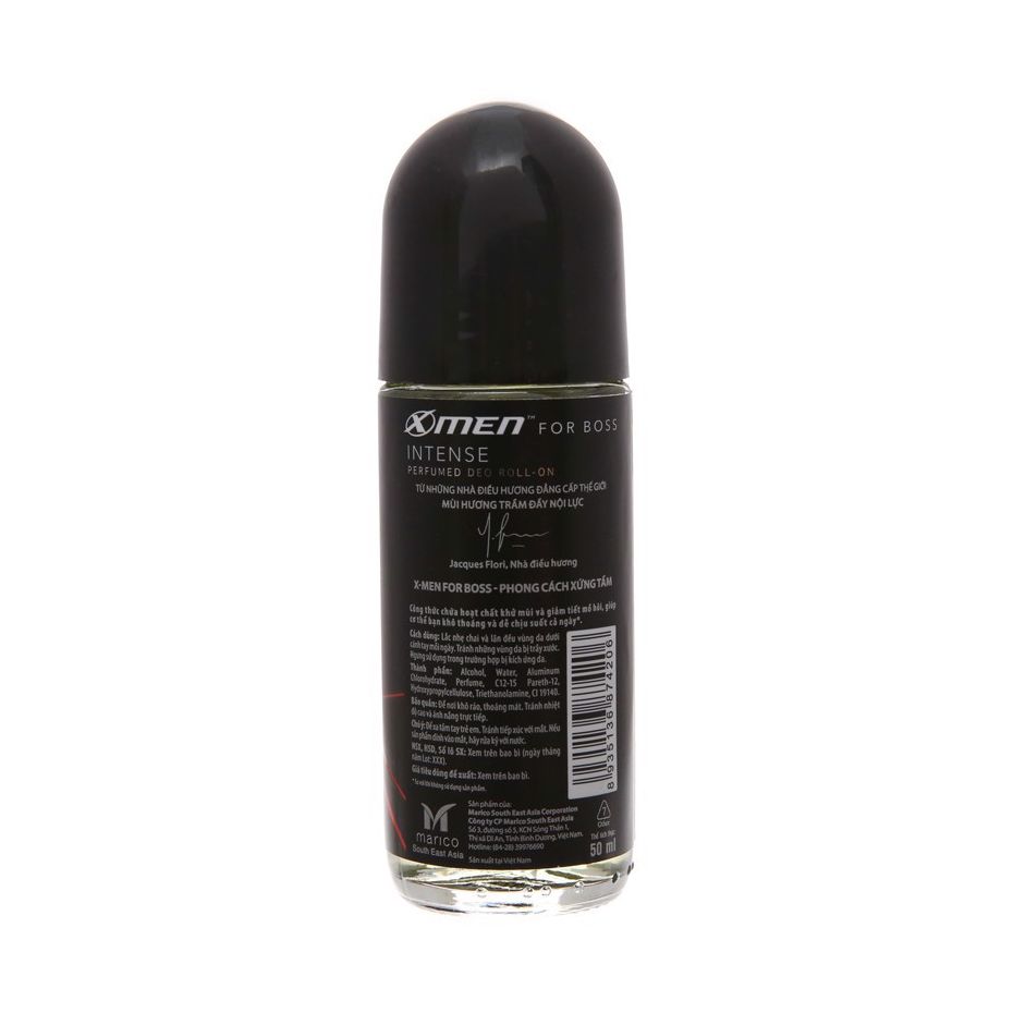 LĂN KHỬ MÙI XMEN FOR BOSS INTENSE 50ML (ĐỎ)