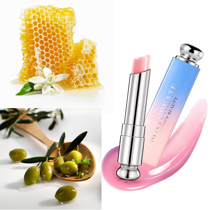SON THẠCH MAYCREATE DƯỠNG ẨM MÔI ĐỔI MÀU