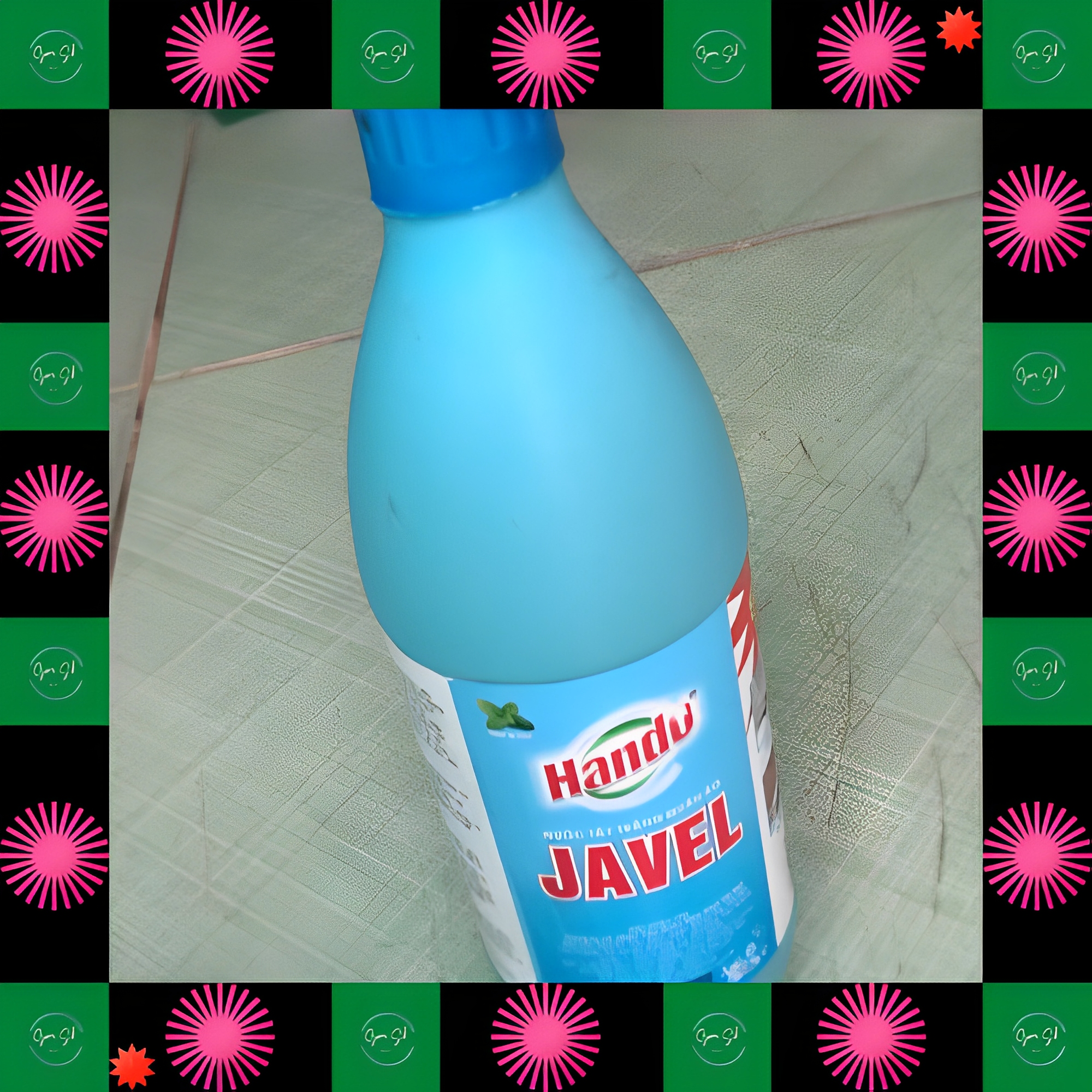 [Dọn nhà] Nước tẩy trắng quần áo Javel Hando 500ml