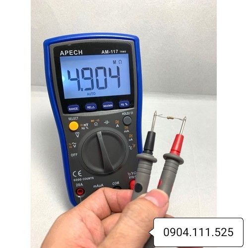 [HCM]Đồng hồ vạn năng APECH AM-117 (TrueRMS)