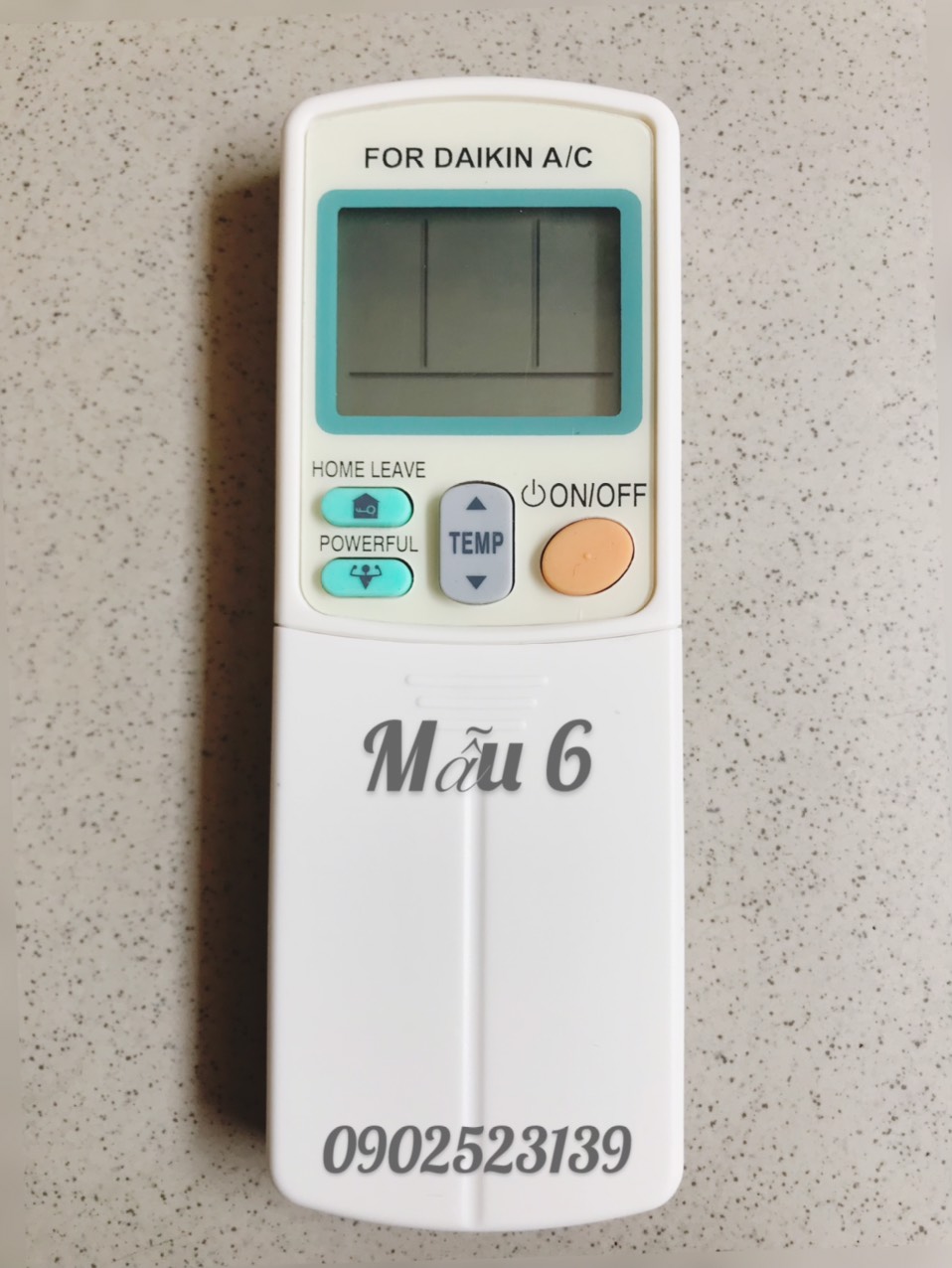Remote, điều khiển, dùng cho máy lạnh Daikin