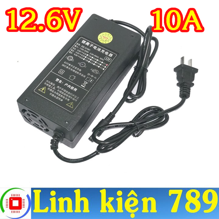 Sạc ắc quy 12v pin lithium 4s 3.2v 14.6v 10a tự ngắt khi đầy - linh kiện 789
