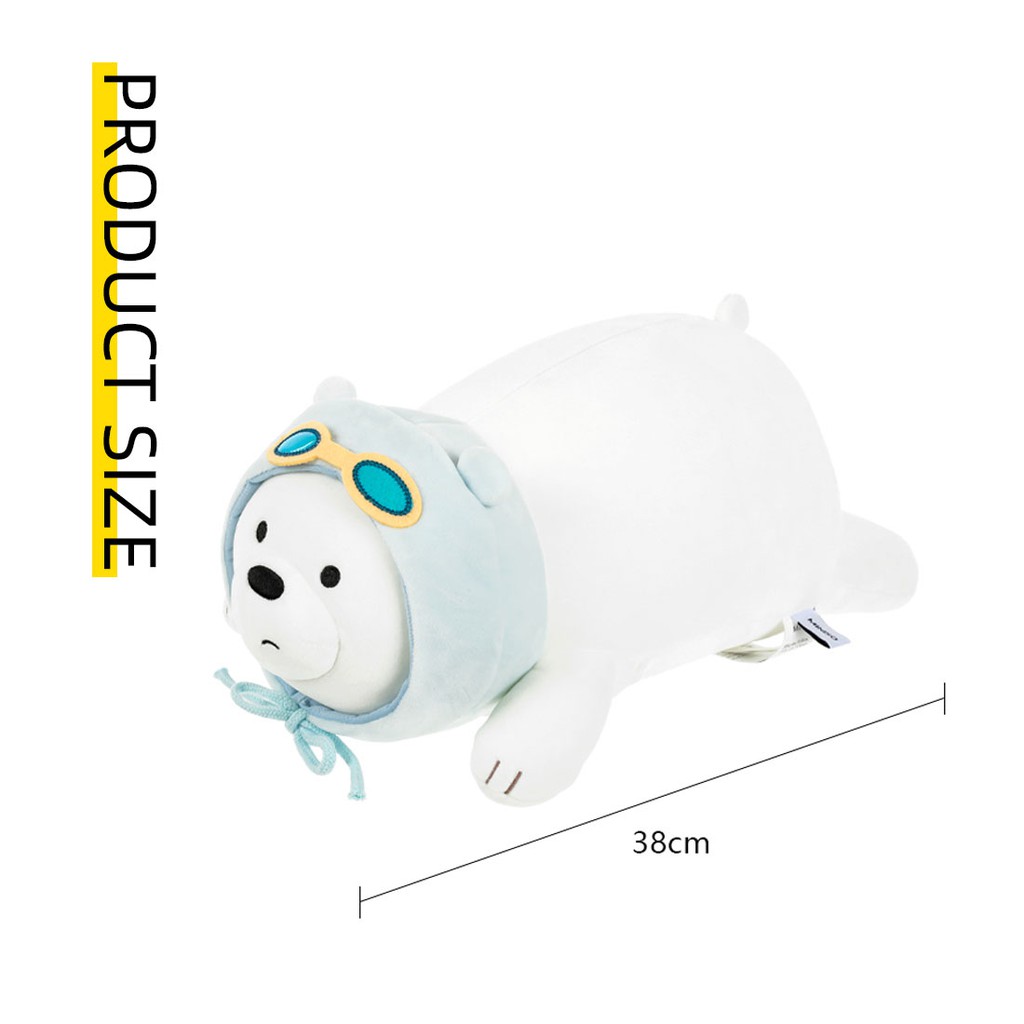 We Bare Bears x Miniso Búp bê tư thế nằm sấp