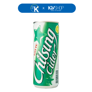 [Combo 5] Nước giải khát Soda vị Chanh Chilsung 250ml (lon) thumbnail