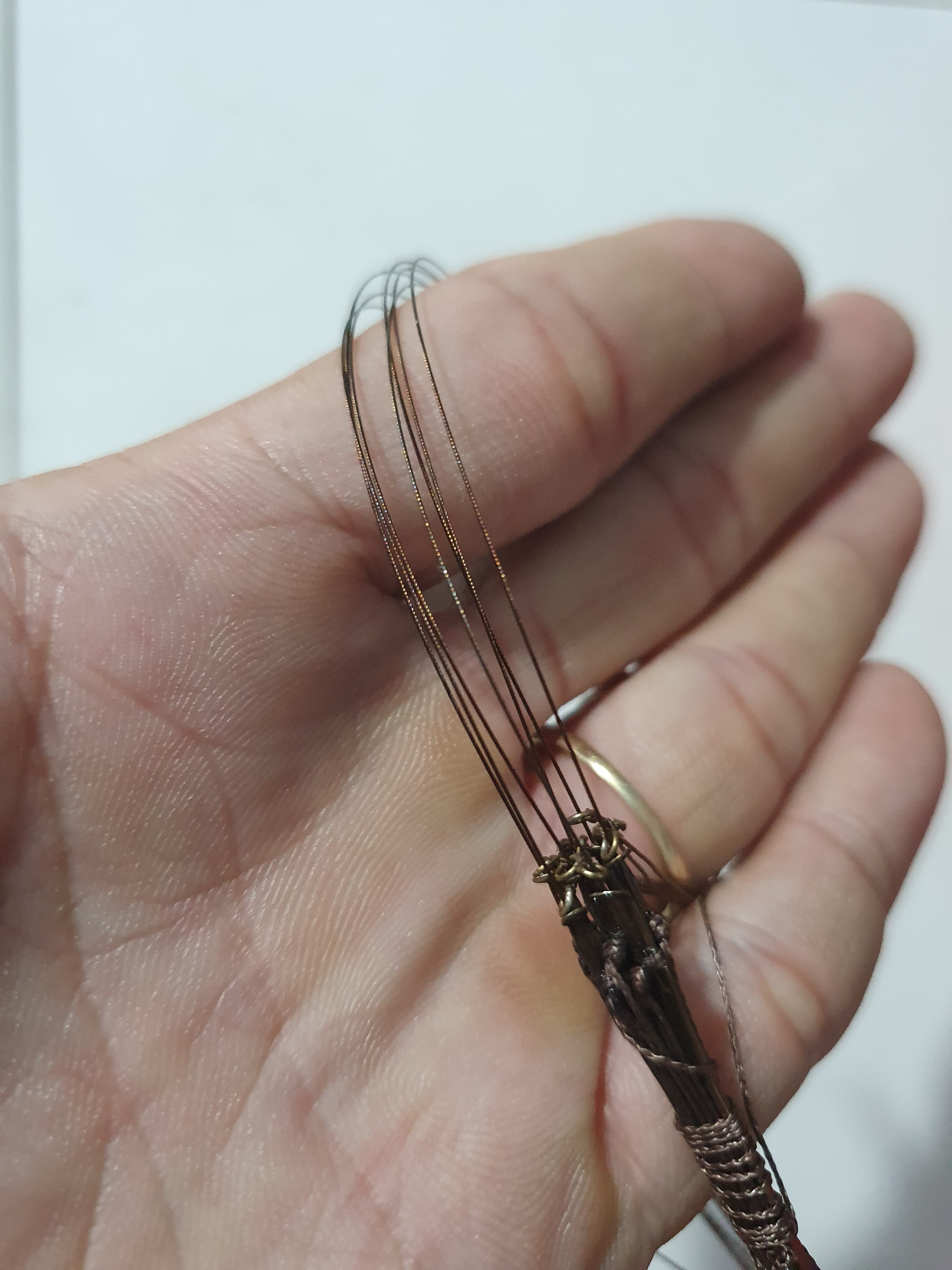 [HCM]Giò bẩy chim Cu gáy cao cấp. Cáp se 7