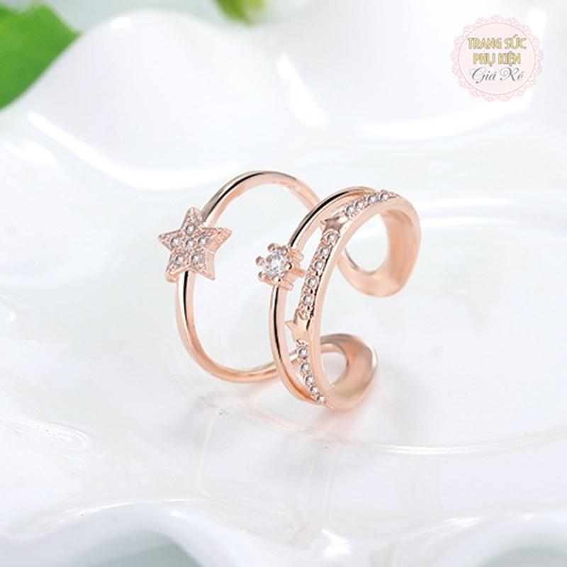 [HCM]Nhẫn nữ thời trang phong cách Hàn mới N08