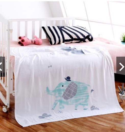 Chăn lụa cotton Aden siêu mềm mát cho bé [ HÀNG CAO CẤP]