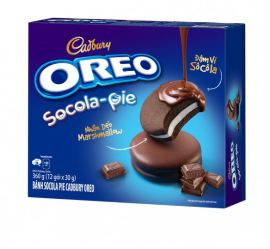 [HCM]Combo 2 Hộp bánh oreo Sôcôla Pie 360g/hộp