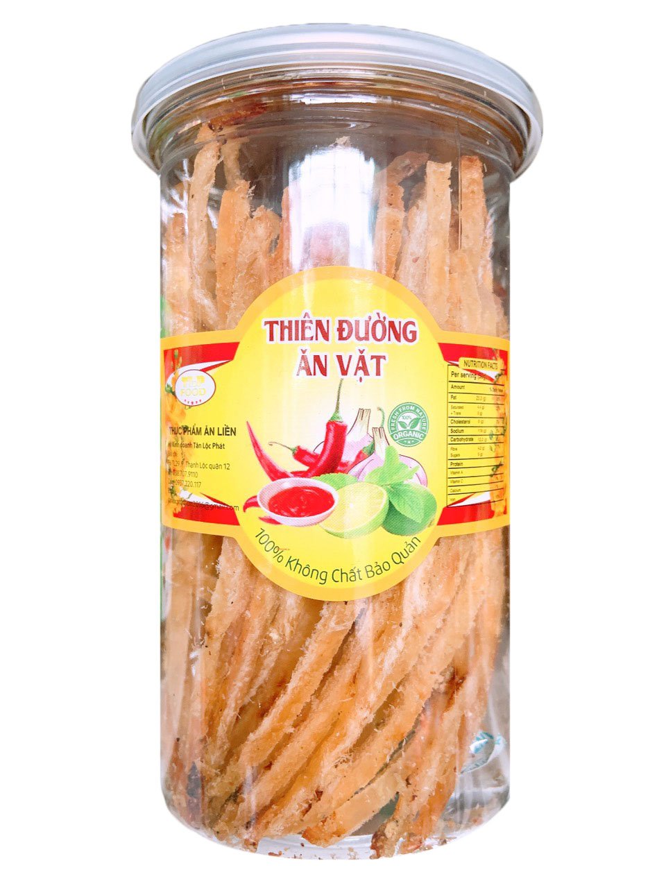 KHÔ CÁ THIỀU TÂN LỘC PHÁT - HŨ 200G