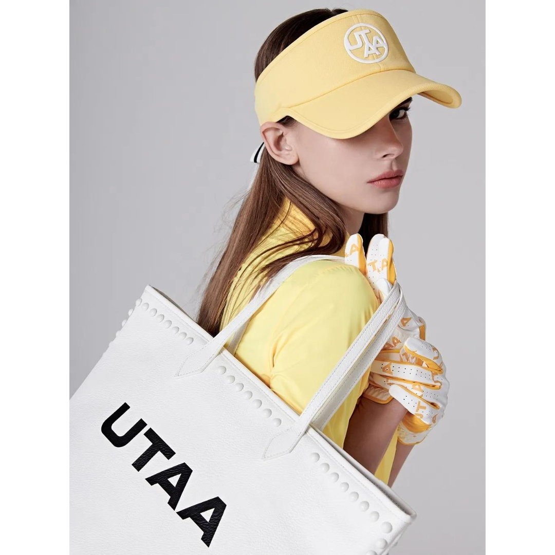 Mũ Golf Nữ Nửa Đầu Thắt Nơ Đen Trắng - Hat
